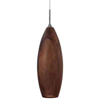 Loft Walnut Pendant by Fredrick Ramond - Starlight Lighting USA and Canada